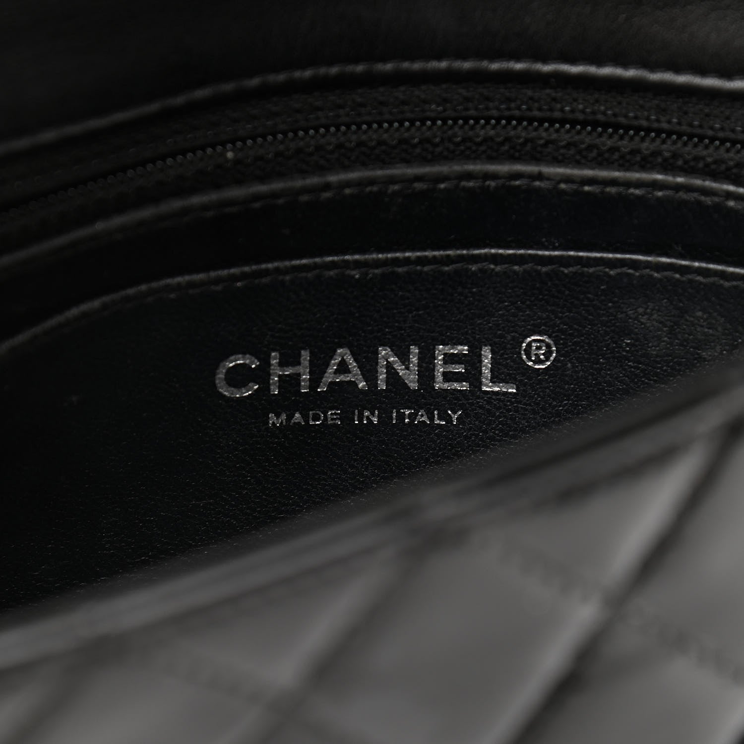 Chanel Patent Calfskin Quilted Mini Rectangular Flap Black 6 of 11