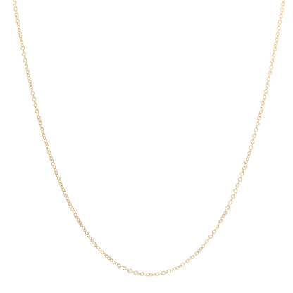 Tiffany 18K Yellow Gold Chain Necklace 16" 1 of 5