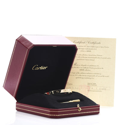 Cartier 18K Yellow Gold LOVE Bracelet 17 6 of 6