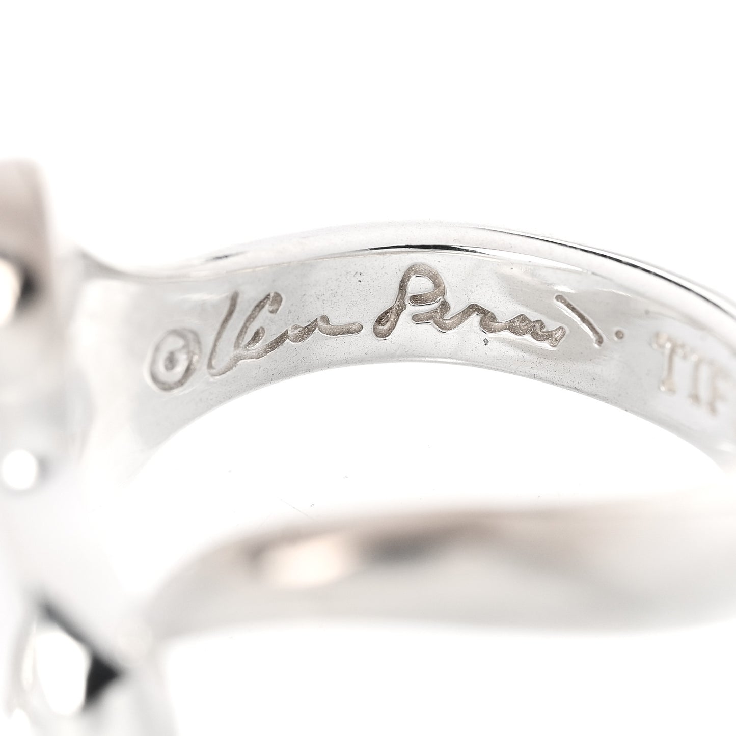 Sterling Silver Elsa Peretti Open Heart Ring 47 4