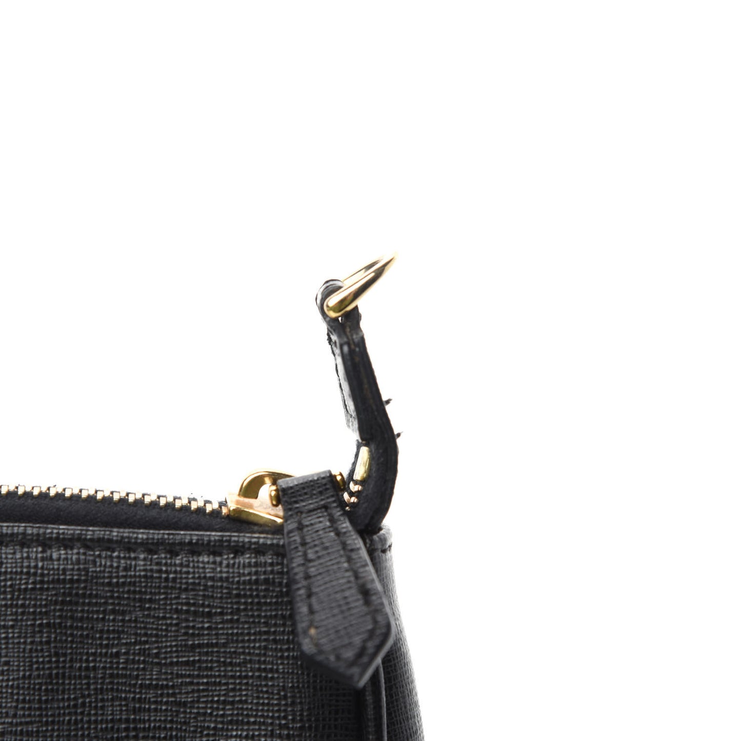 Vitello Elite Mini Pouch Crossbody Black