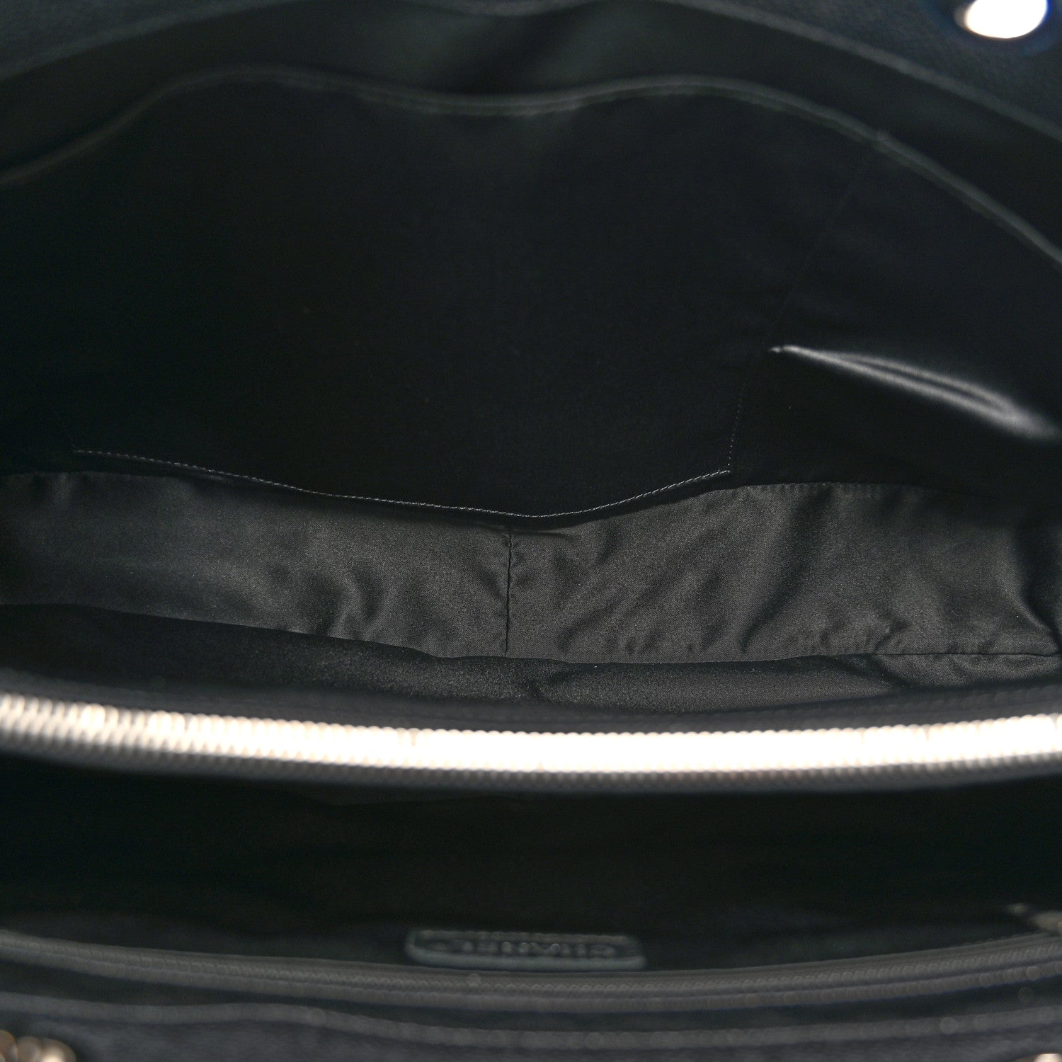 Chanel Caviar Quilted XL Grand Shopping Tote GST Black 5 of 13