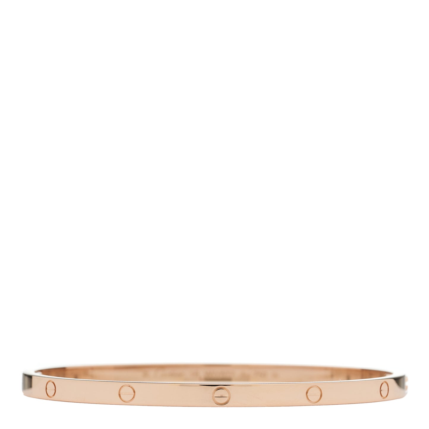 18K Pink Gold Small LOVE Bracelet 18