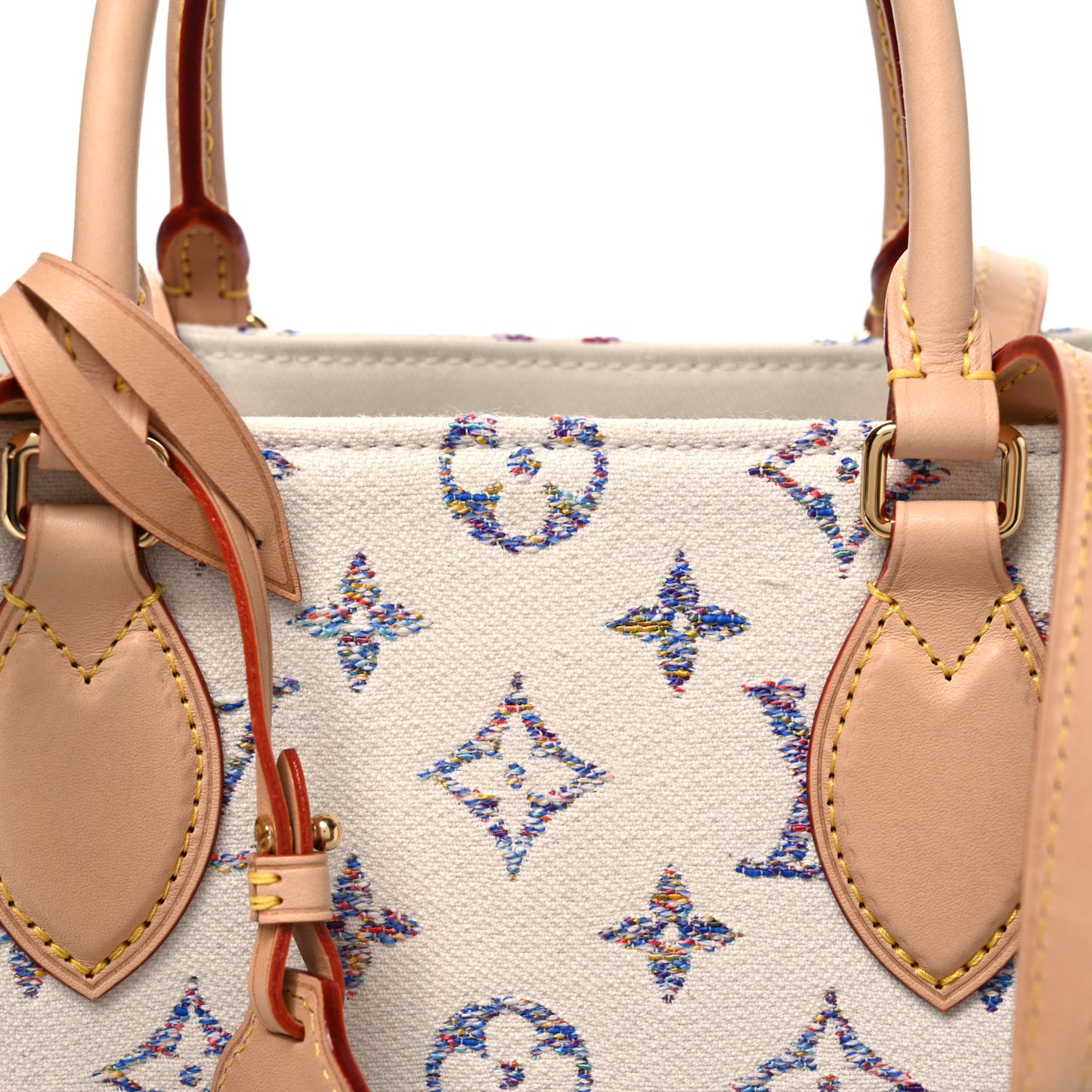 Monogram Jacquard Nautical Onthego MM Multicolor Beige