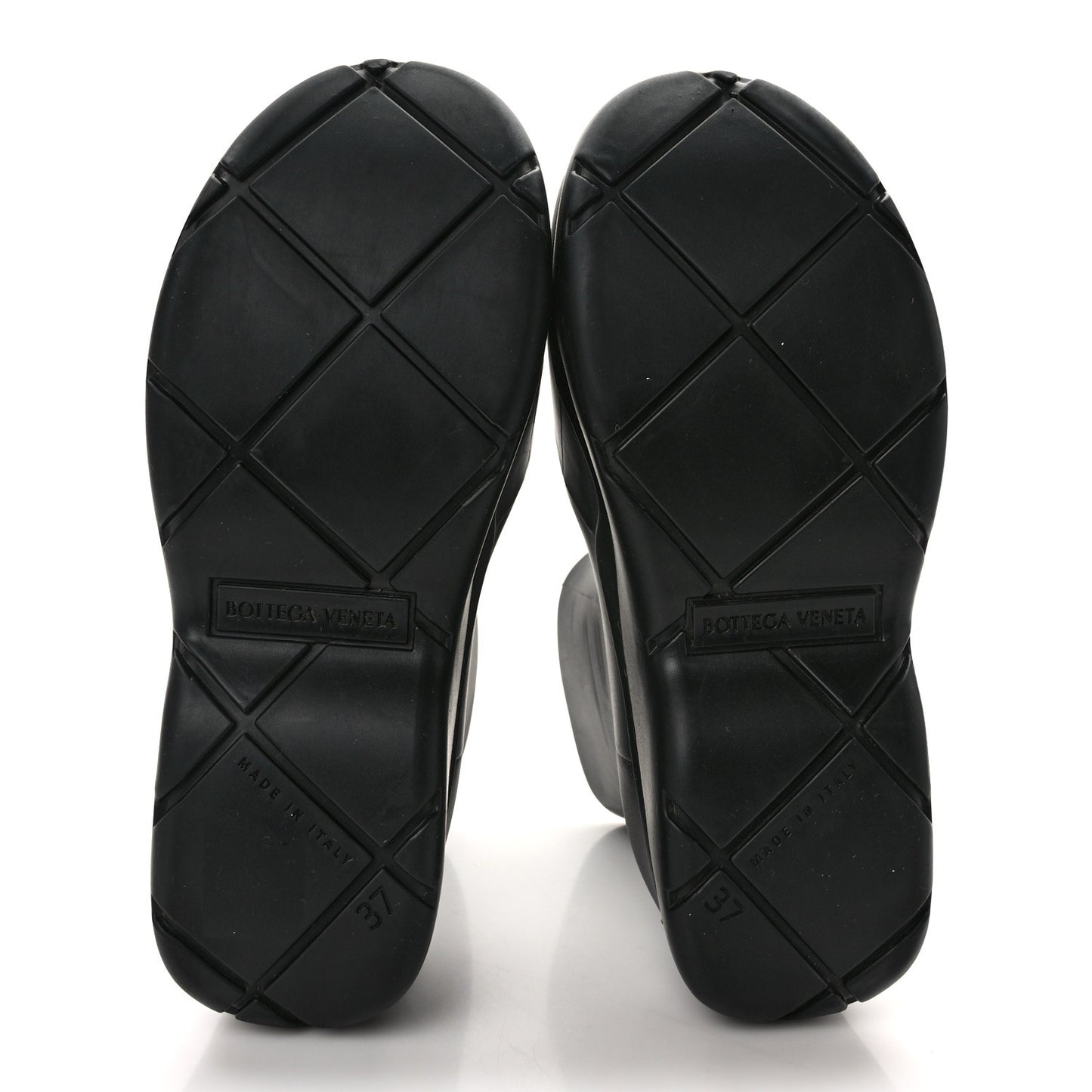 Rubber Puddle Ankle Boots 37 Black