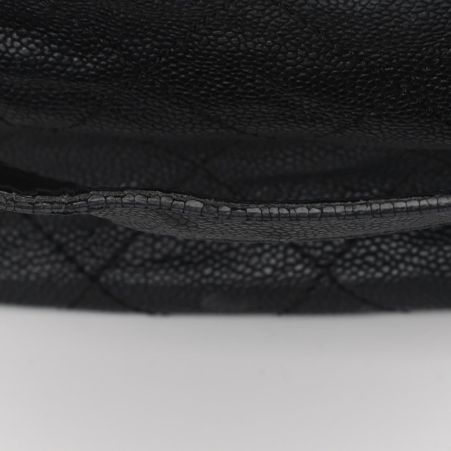 Caviar Quilted Simply CC Hobo Black