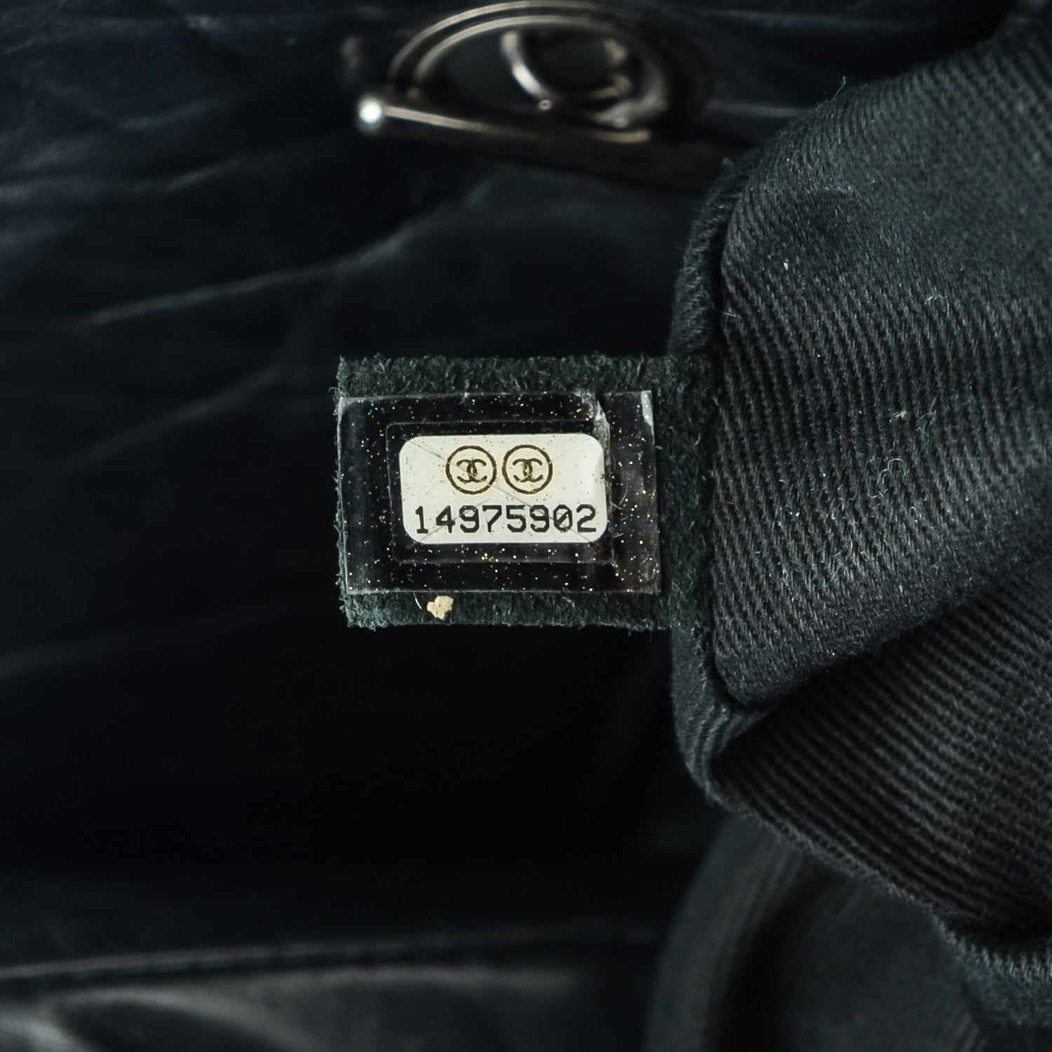 Chanel Aged Calfskin Reissue 2.55 Tote Black 7 of 7