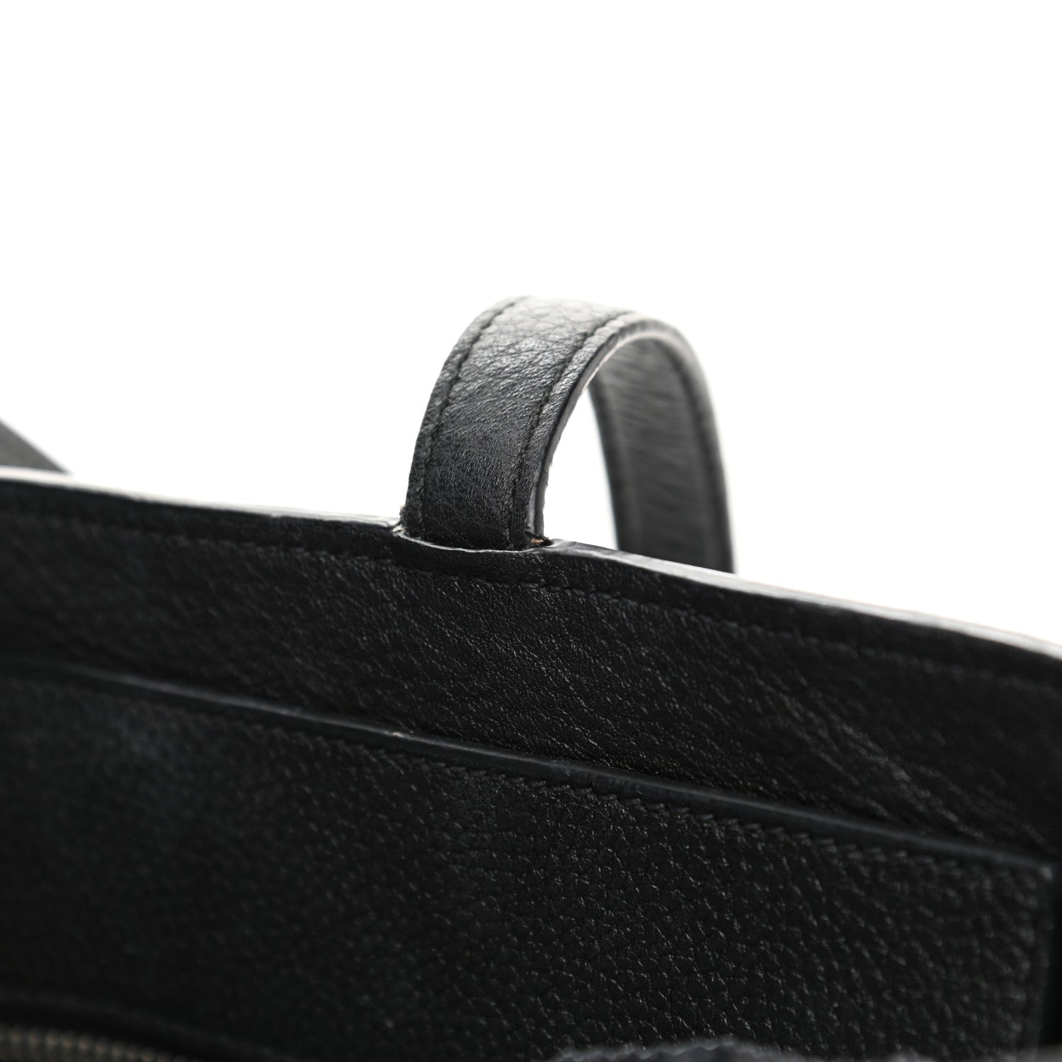 Prada Vitello Daino Zip Shopping Tote Black 11 of 11