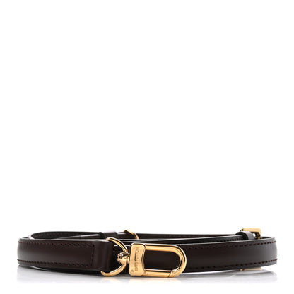 Louis Vuitton Calfskin 16mm Adjustable Shoulder Strap Brown 1 of 4