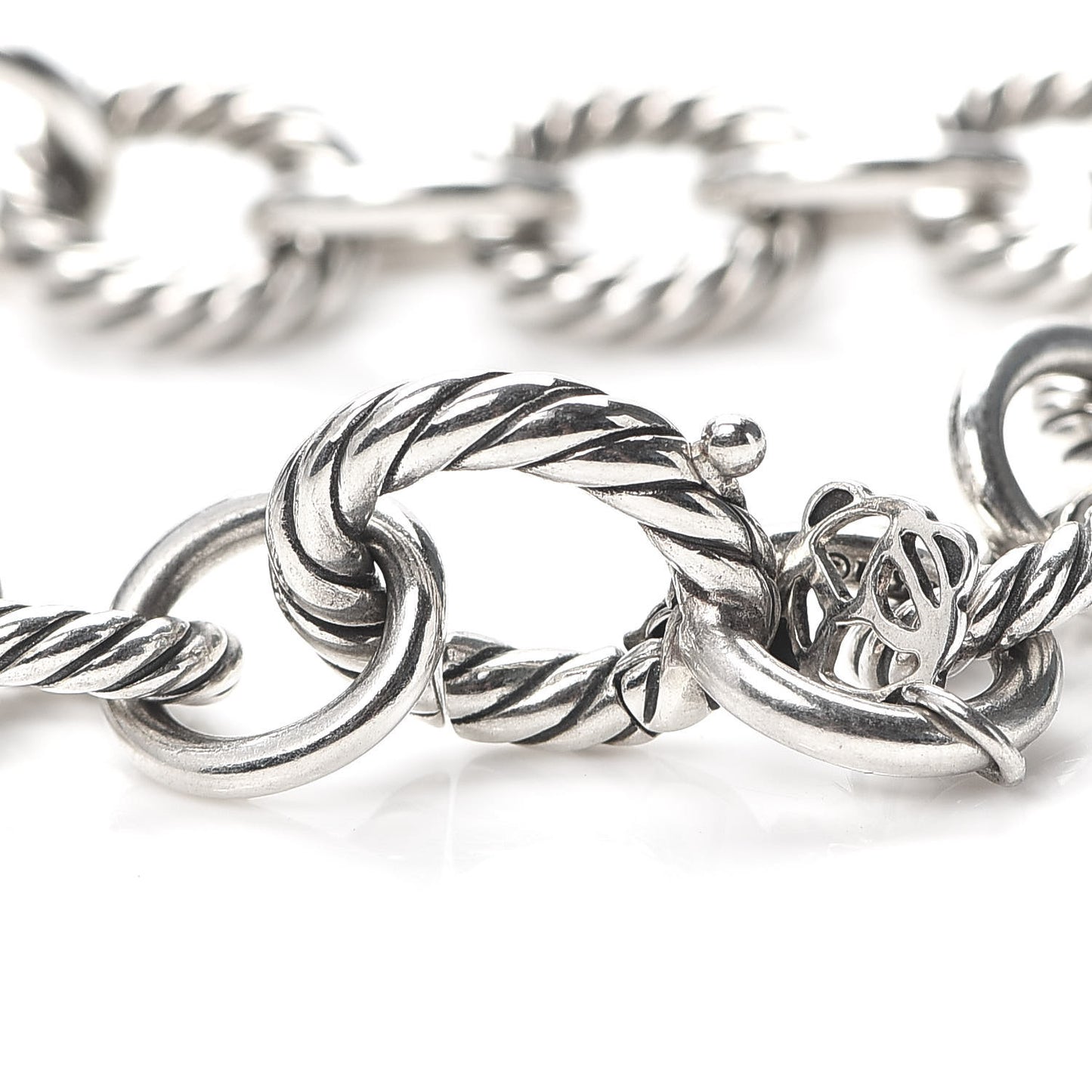 Sterling Silver 12mm Large Oval Link Bracelet