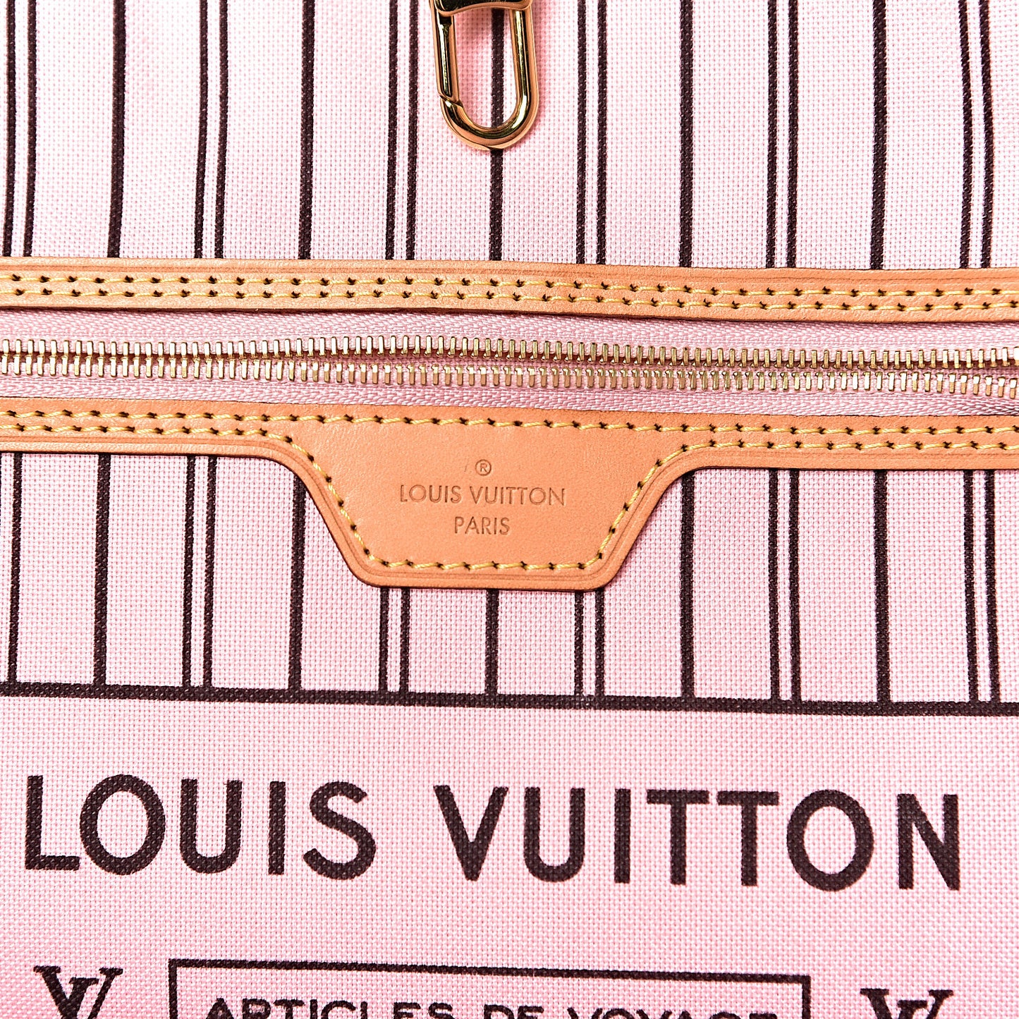 Monogram Neo Neverfull MM Rose Ballerine