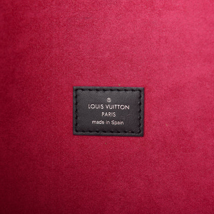 Louis Vuitton Epi Neverfull MM Black Hot Pink 7 of 10