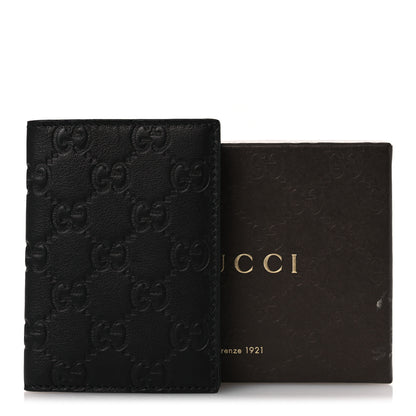 Gucci Guccissima Signature Passport Case Black 8 of 8