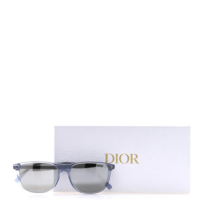 Christian Dior Acetate InDior S3I Rectangle Sunglasses Transparent Blue 6 of 6