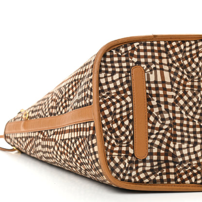 MCM Visetos Large Liz Reversible Shopper Tote Cognac 13 of 20