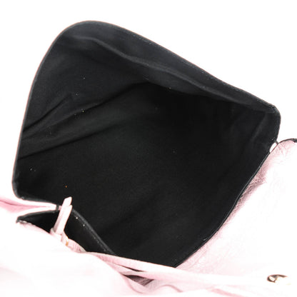 Balenciaga Agneau Giant 12 Gold Hardware Envelope Clutch Rose Poudre 5 of 7