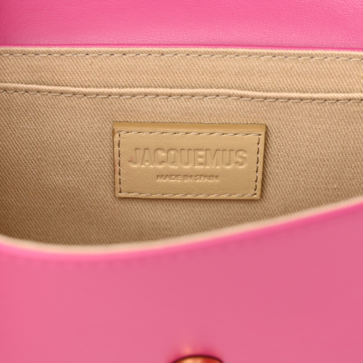 Jacquemus Smooth Calfskin Le Carinu Pink 6 of 10