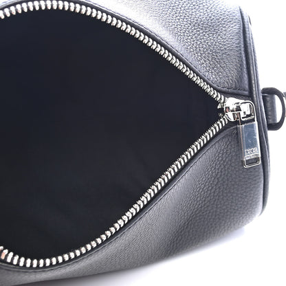 Christian Dior HOMME Grained Calfskin Mens Roller Messenger Blue 5 of 8