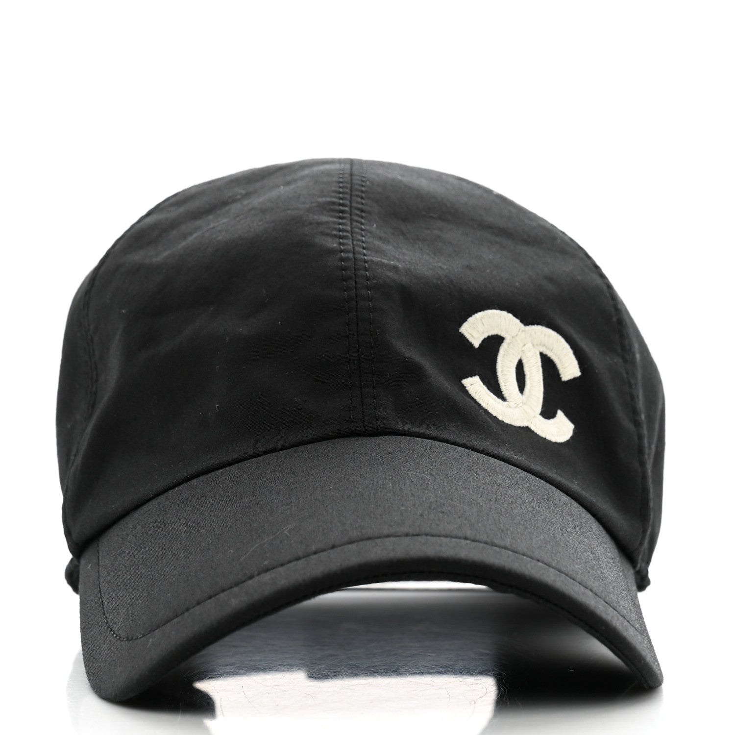 Chanel Cotton CC Cap Hat Black 3 of 10