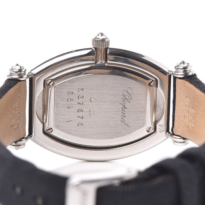 Chopard 18K White Gold Nylon Diamond Pave Bezel Mother of Pearl 23mm Classique Quartz Watch 5 of 7
