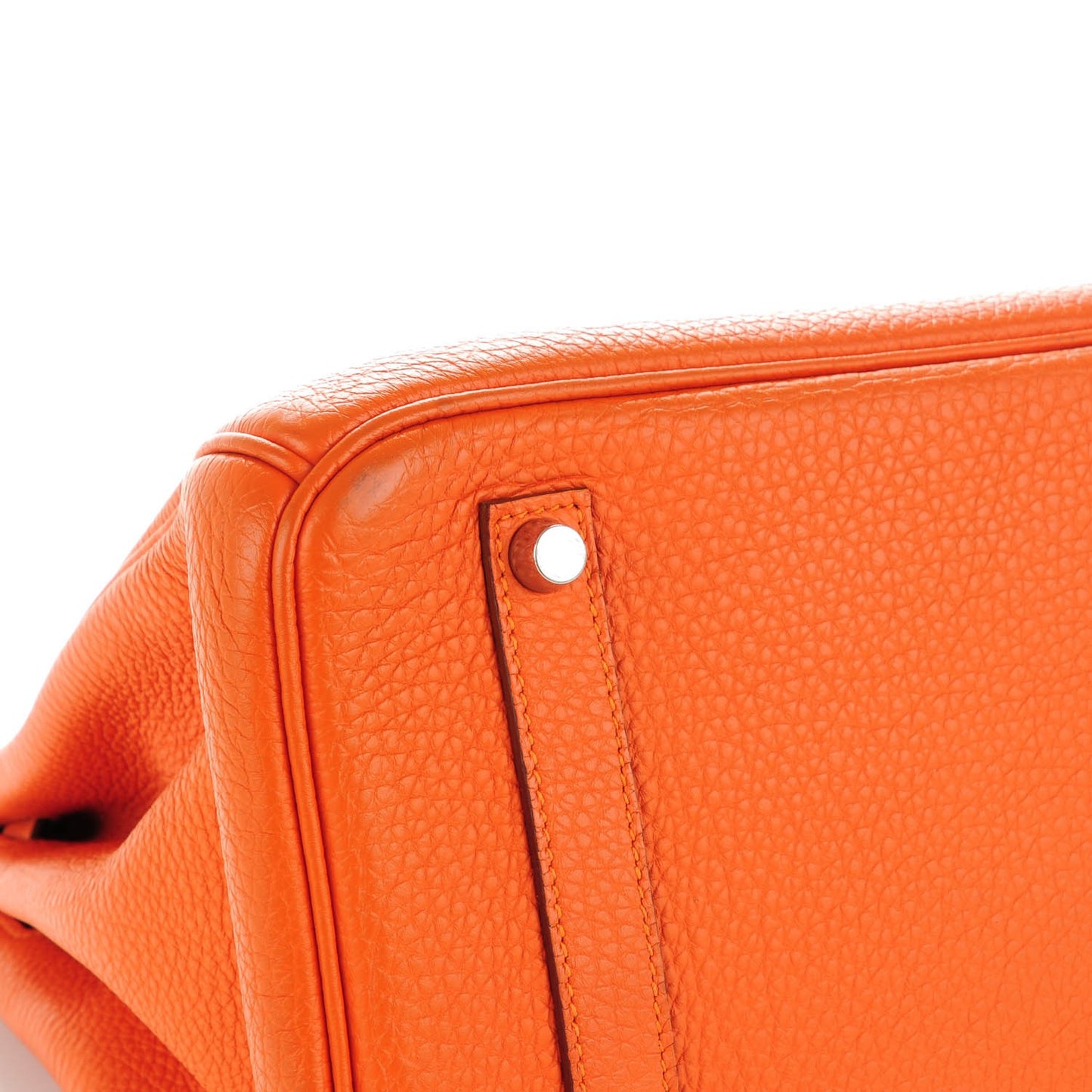 Togo Birkin 35 Orange