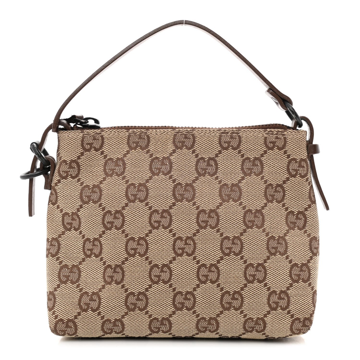 Gucci Monogram Mini Pochette Beige 1 of 11