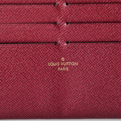 Louis Vuitton Calfskin Felicie Card Holder Insert Fuchsia 6 of 7