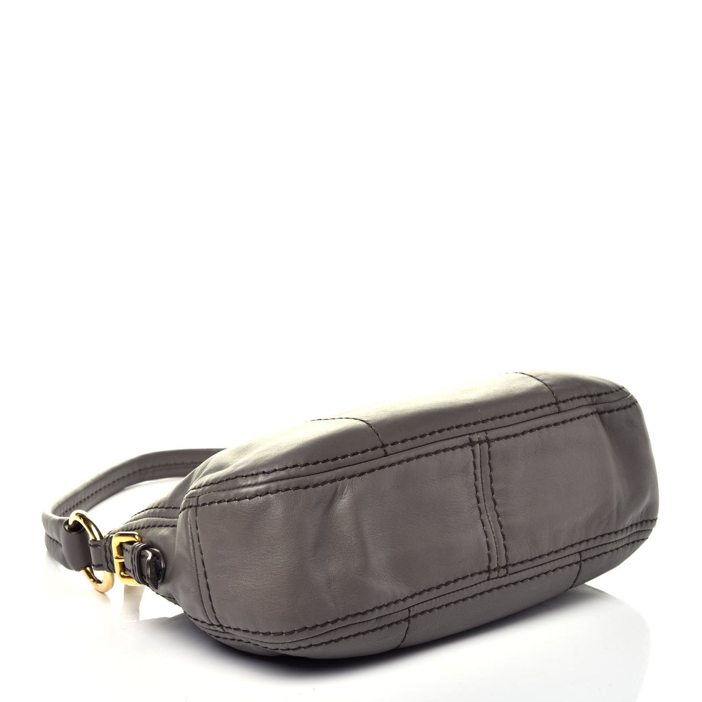Soft Calfskin Shoulder Bag Bambu