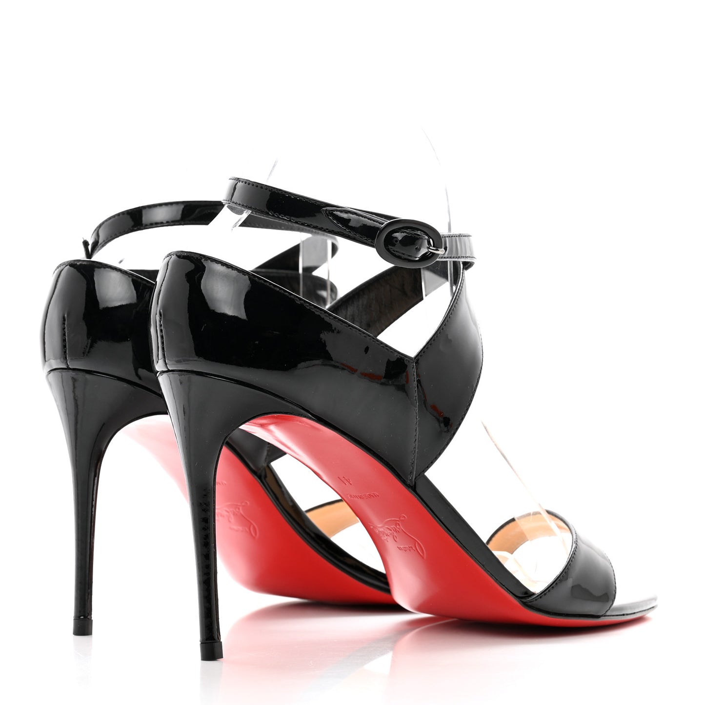 Patent Open Liloo 85 Sandals 41 Black