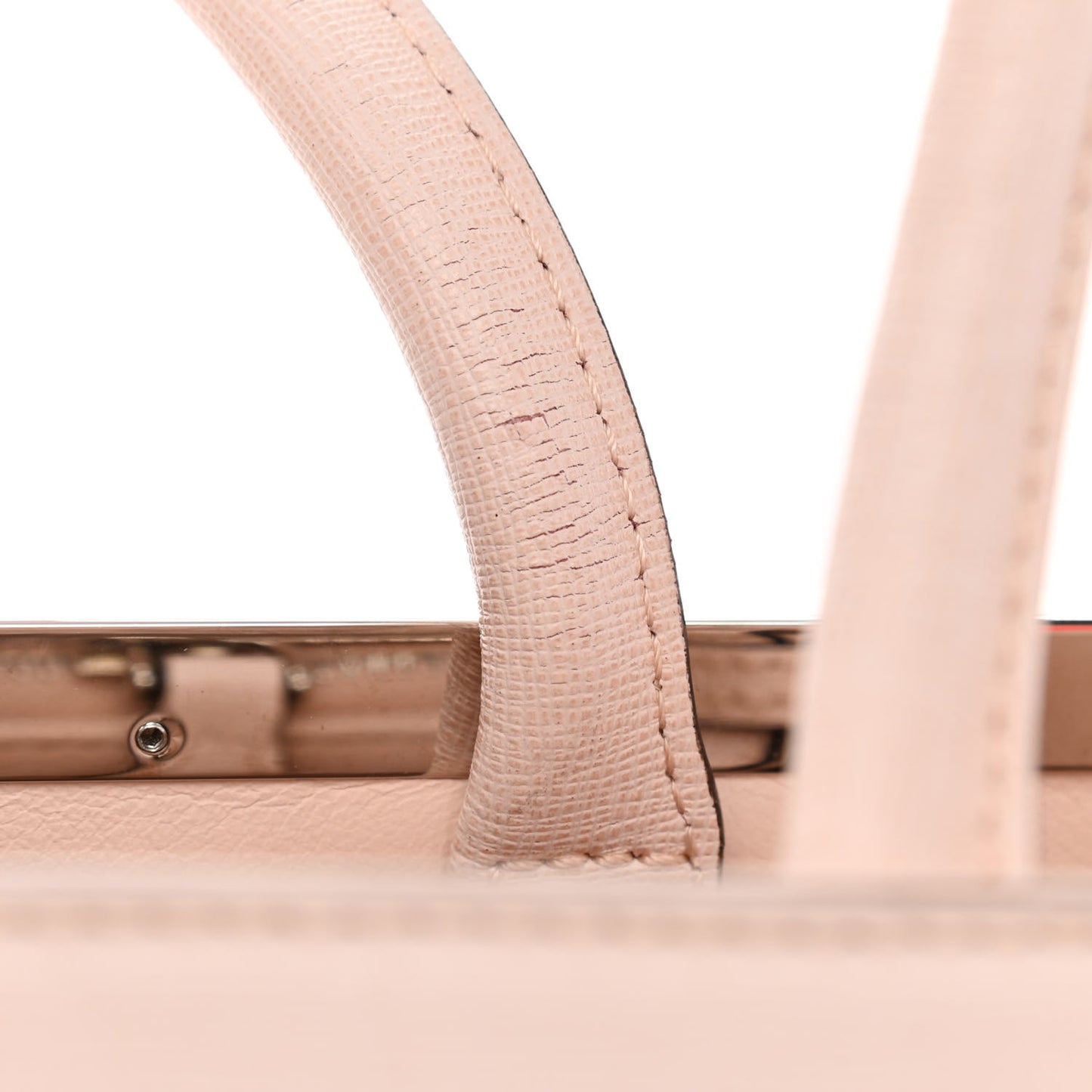 Vitello Elite Colorblock Regular 2Jours Tote Rosa Plaster Orzo Papavero