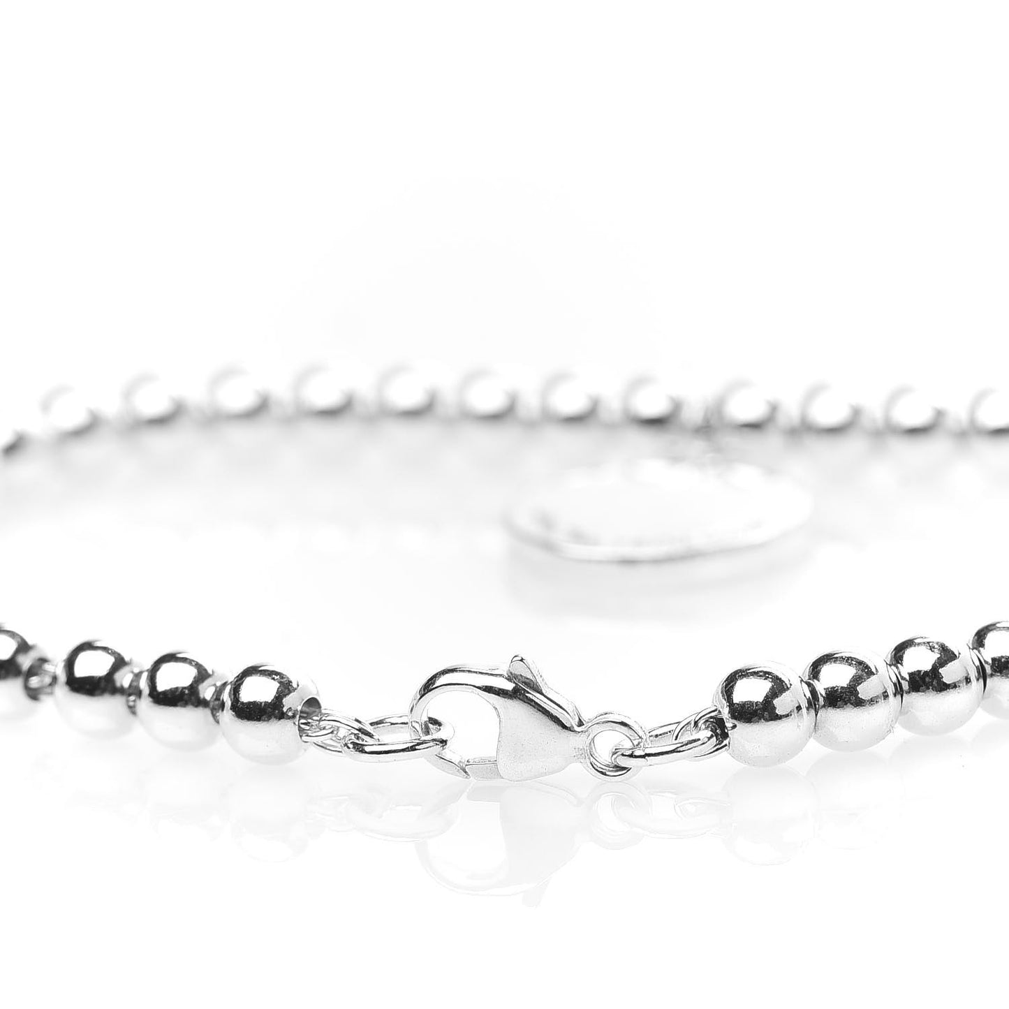 Sterling Silver Paloma Picasso Bead Loving Heart Tag Bracelet