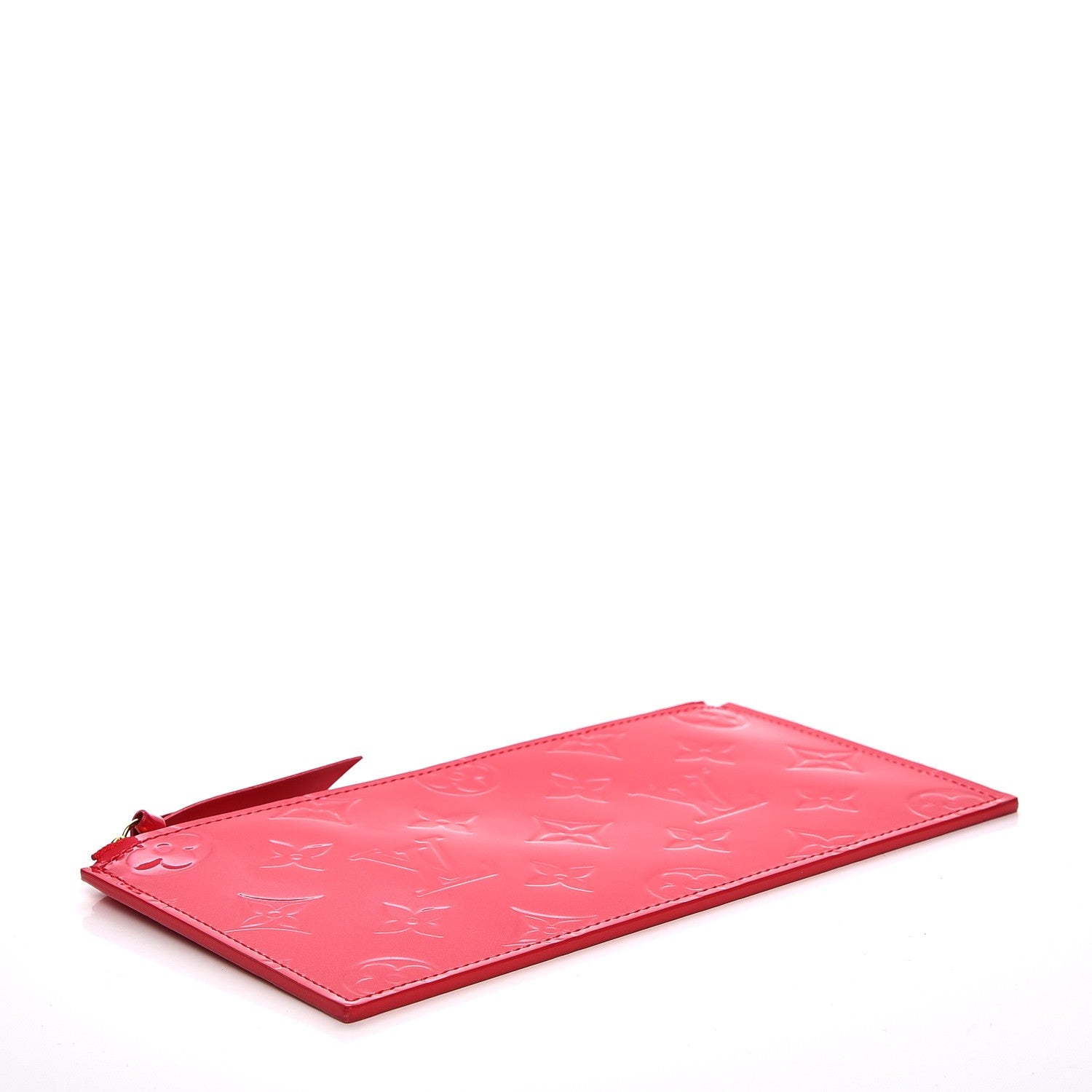 Louis Vuitton Vernis Felicie Chain Wallet Zippered Insert Hot Pink 4 of 8