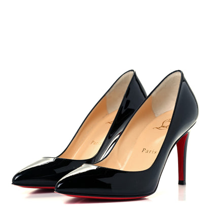 Christian Louboutin Patent Pigalle 85 Pumps 36 Black 2 of 10