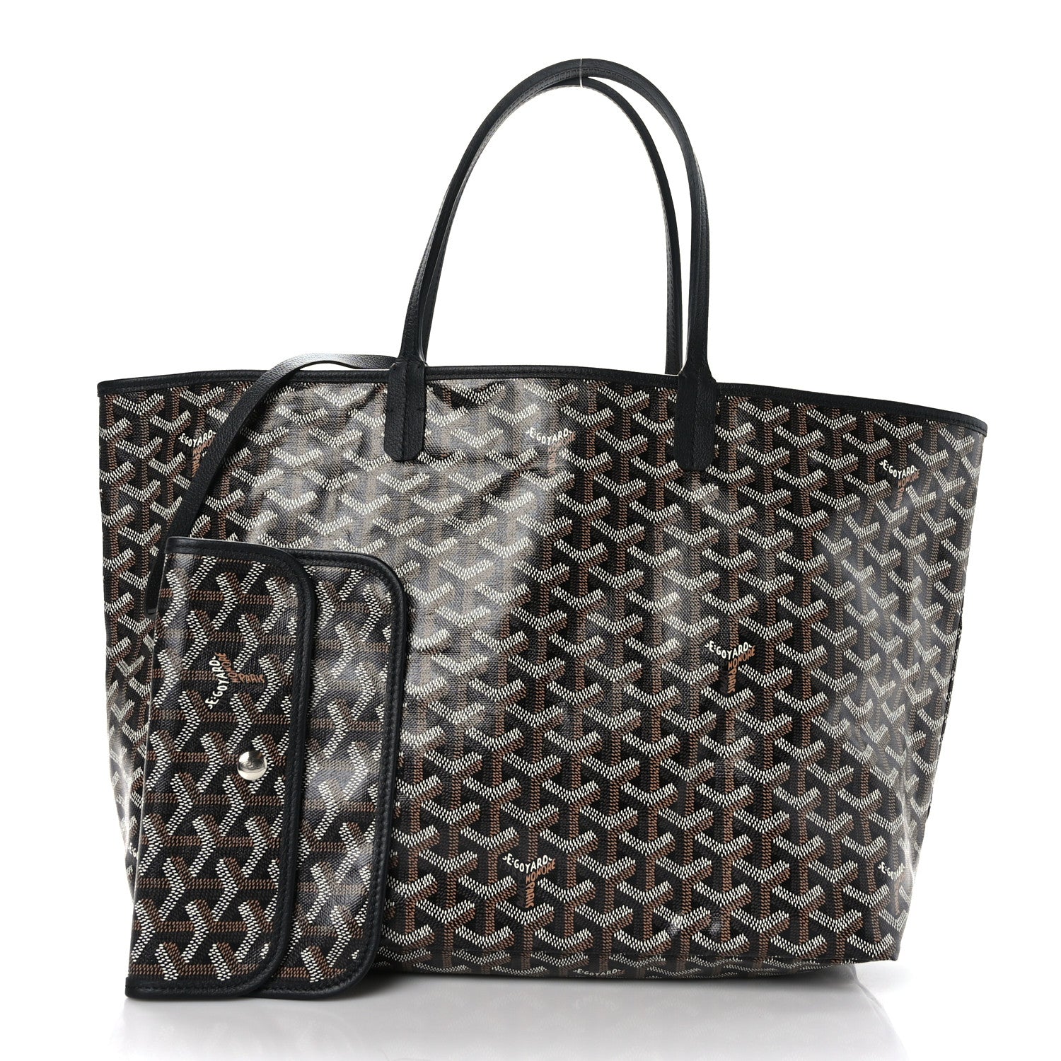 Goyard Goyardine Saint Louis PM Black 1 of 9