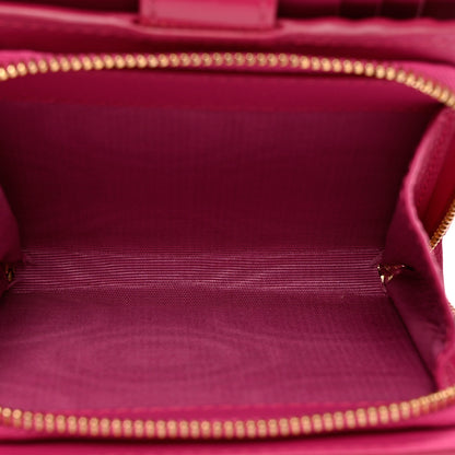 Christian Dior Patent Cannage Lady Dior Eden Wallet Pink 7 of 8