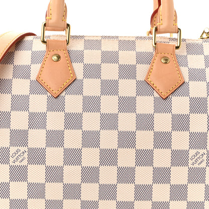 Louis Vuitton Damier Azur Speedy Bandouliere 25 8 of 11