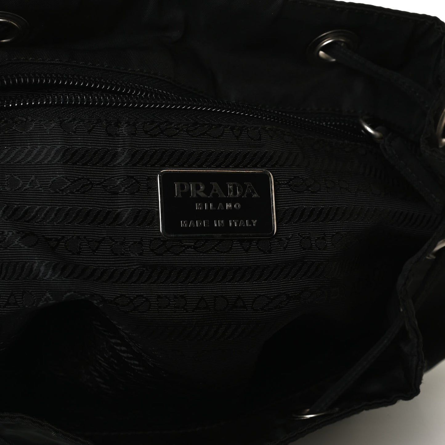 Tessuto Nylon Backpack Black