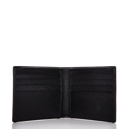 Gucci Calfskin Bee Star Bi-Fold Wallet Black 5 of 7