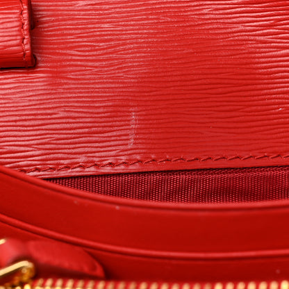 Prada Vitello Move Metal Oro Chain Wallet Lacca 12 of 27