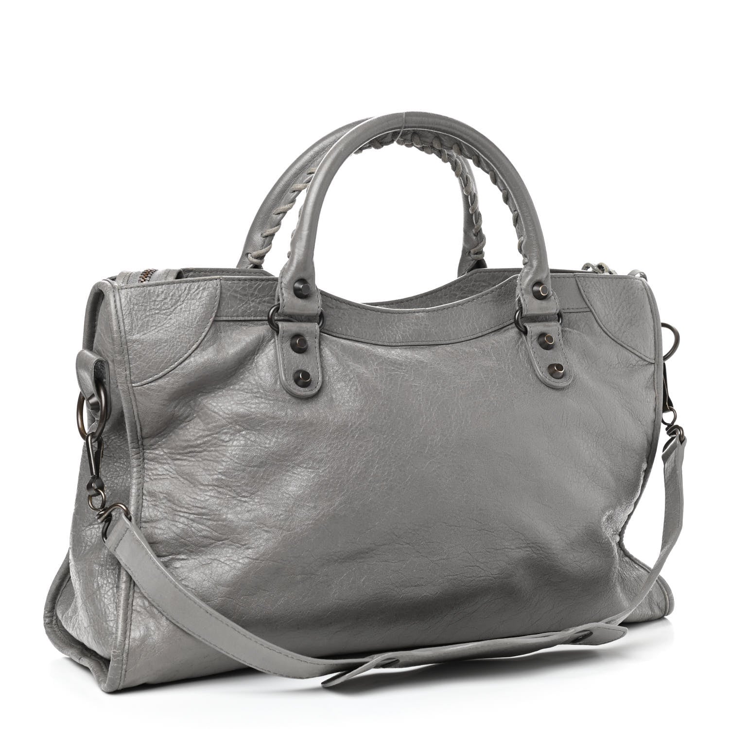 Balenciaga Agneau Classic Hardware City Gris Pyrite 3 of 11
