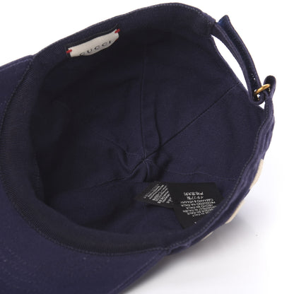 Gucci Cotton Loved Baseball Hat S Navy 7 of 9