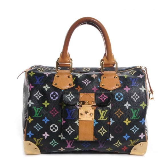Monogram Multicolor Speedy 30 Black