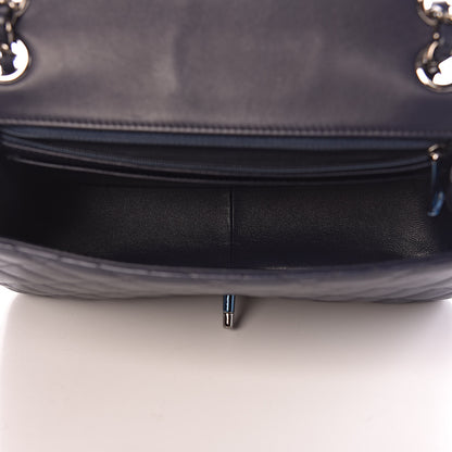 Chanel Lambskin Quilted Elementary Chic Flap Navy 7 of 13