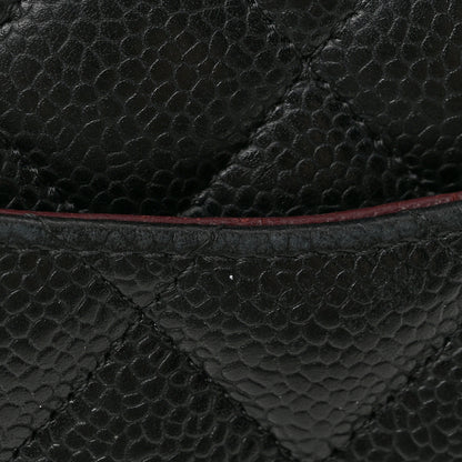 Chanel Caviar Quilted Small Double Flap Black 14 of 14