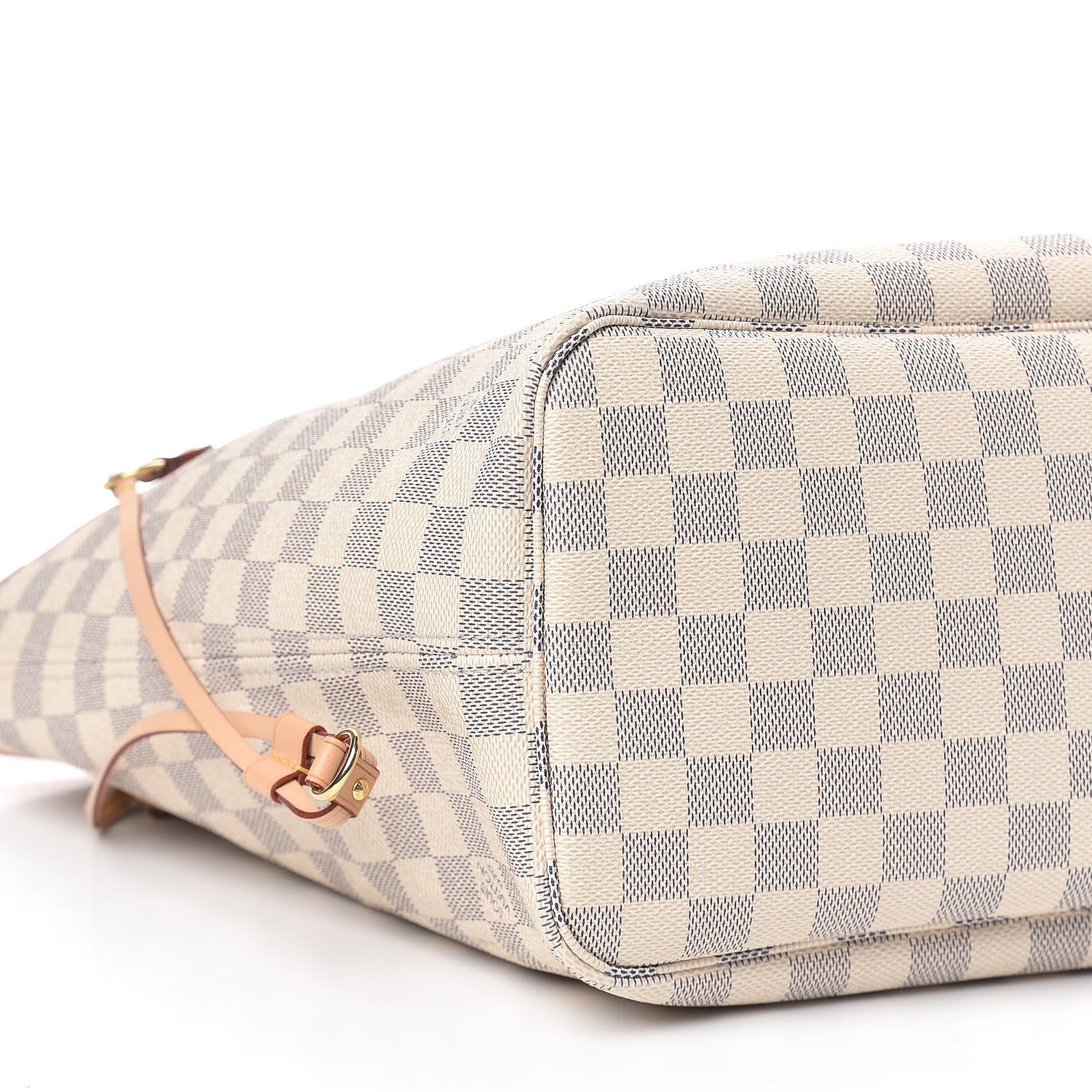 Louis Vuitton Damier Azur Neo Neverfull MM Rose Ballerine 5 of 10