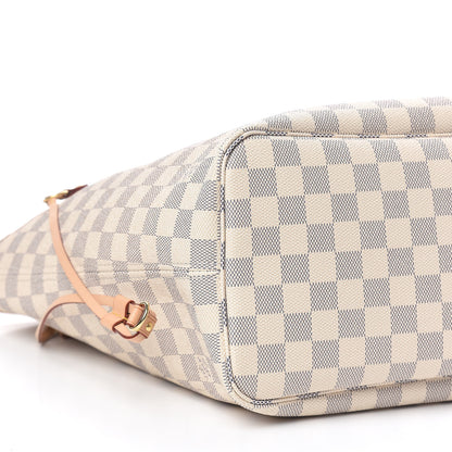 Louis Vuitton Damier Azur Neo Neverfull MM Rose Ballerine 5 of 10
