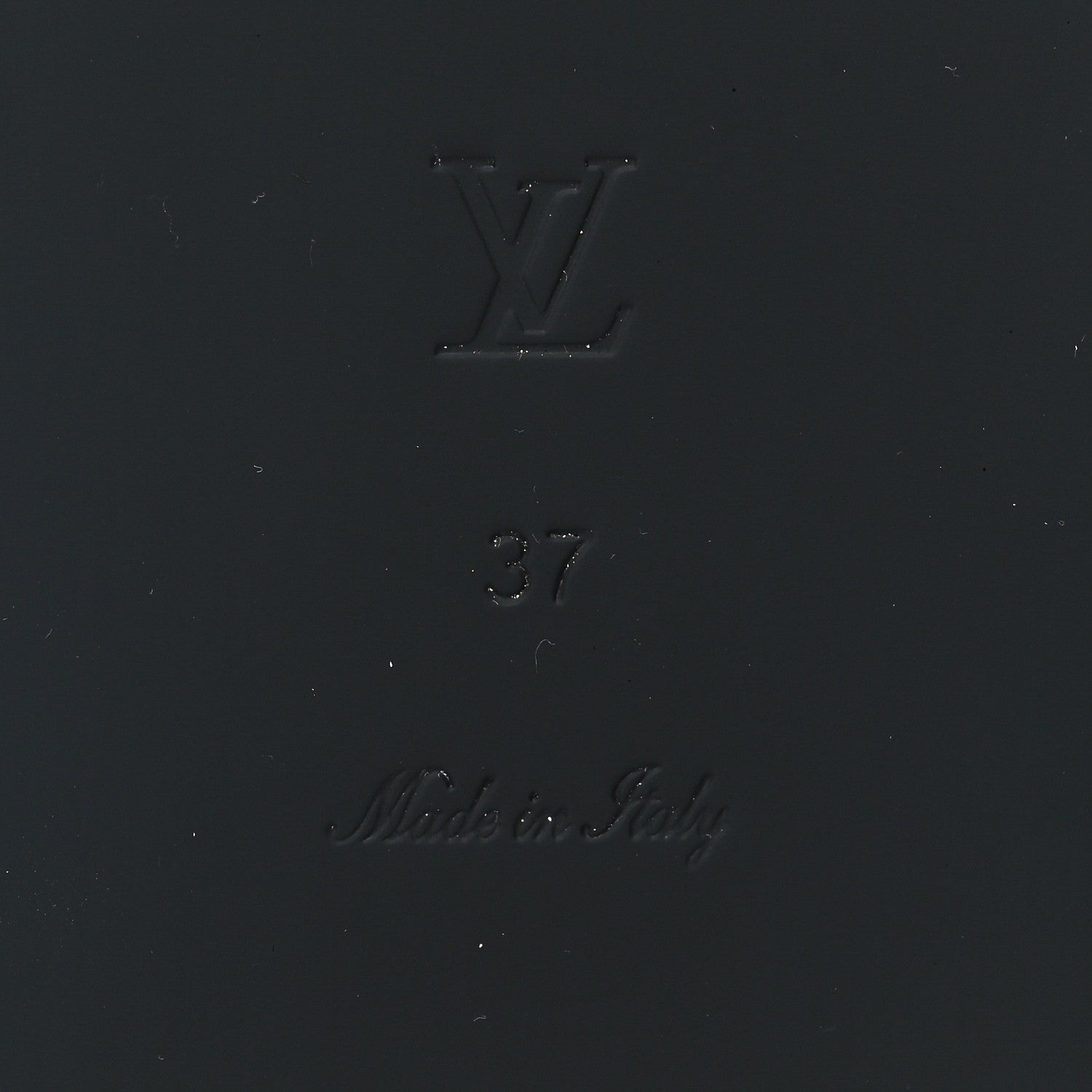 Louis Vuitton Shearling Magnetic Flat Mule 37 Black 7 of 8