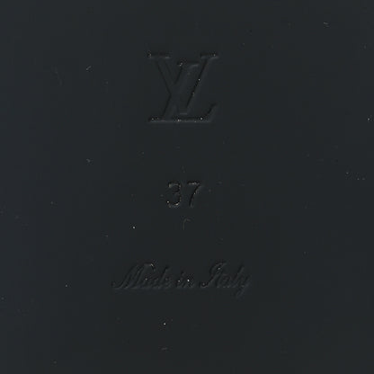 Louis Vuitton Shearling Magnetic Flat Mule 37 Black 7 of 8