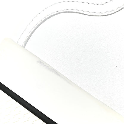 Hermes Calfskin Woolskin Dare Sneakers 37 White Ecru 11 of 14