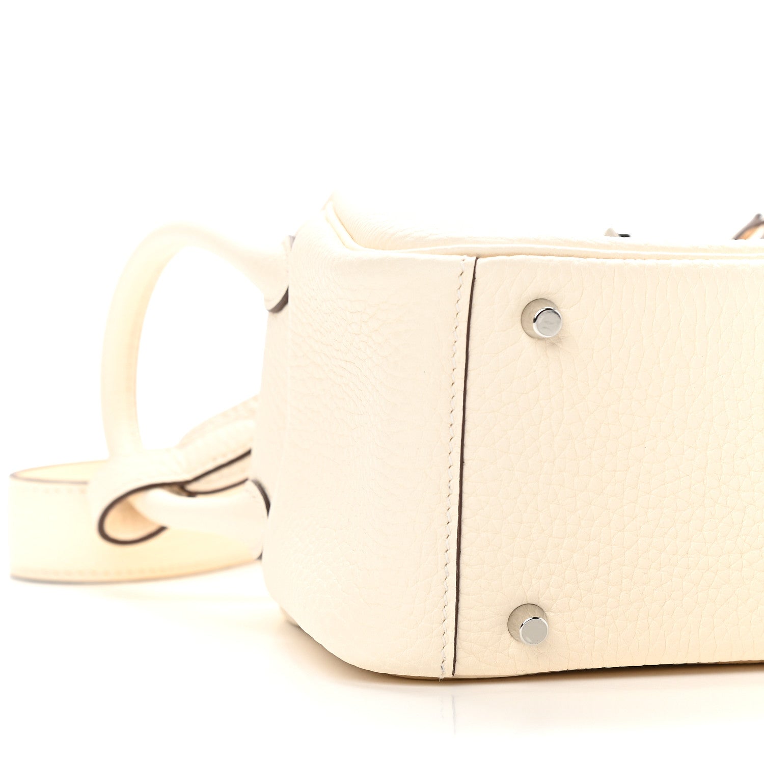 Hermes Taurillon Clemence Mini Lindy 20 Nata 6 of 7